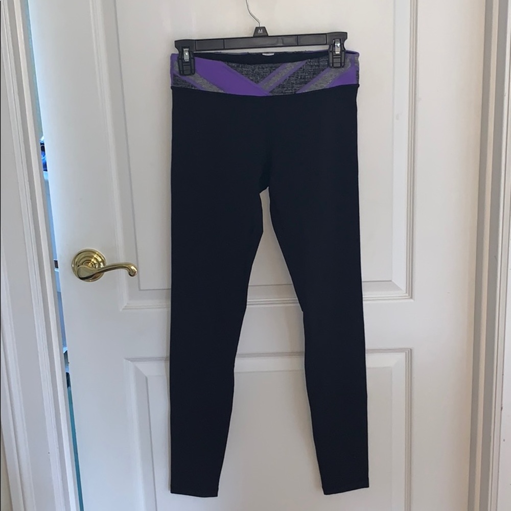 Full length black leggings
